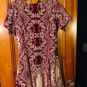 Patterned dress